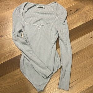 Abercrombie & Fitch baby blue body suit